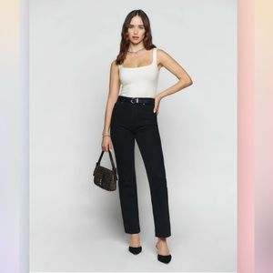 NWT Reformation Cynthia High Rise Straight Jean in Seattle